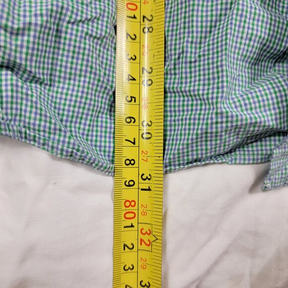 Ralph Lauren Blake Mens Large Green Plaid Button Down Shirt Casual Formal - Picture 10 of 10